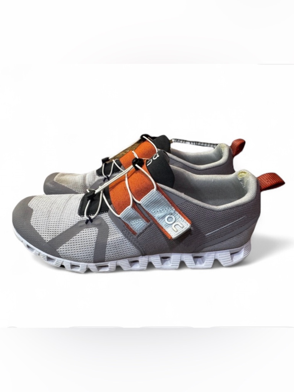 On Cloud Nexus Women's Athletic Sneakers Zinc Spice Gray Size 9.5 Running Orange